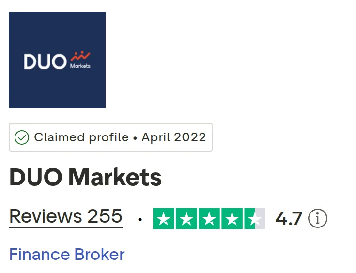 Valoración de 4,7 sobre 5 en Trustpilot